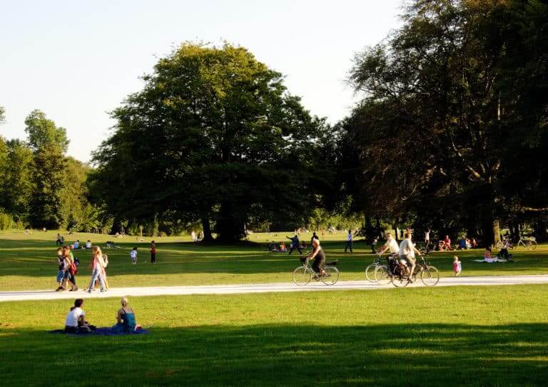 Lifestyle photo of a community park